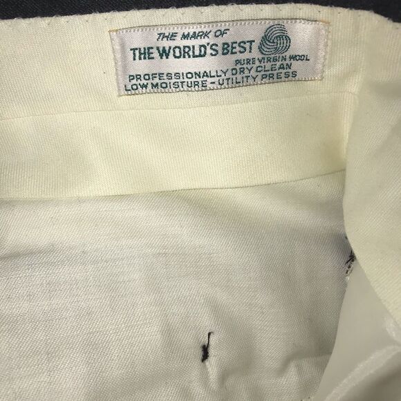 Austin Reed Vintage Wool Slacks - Picture 4 of 5